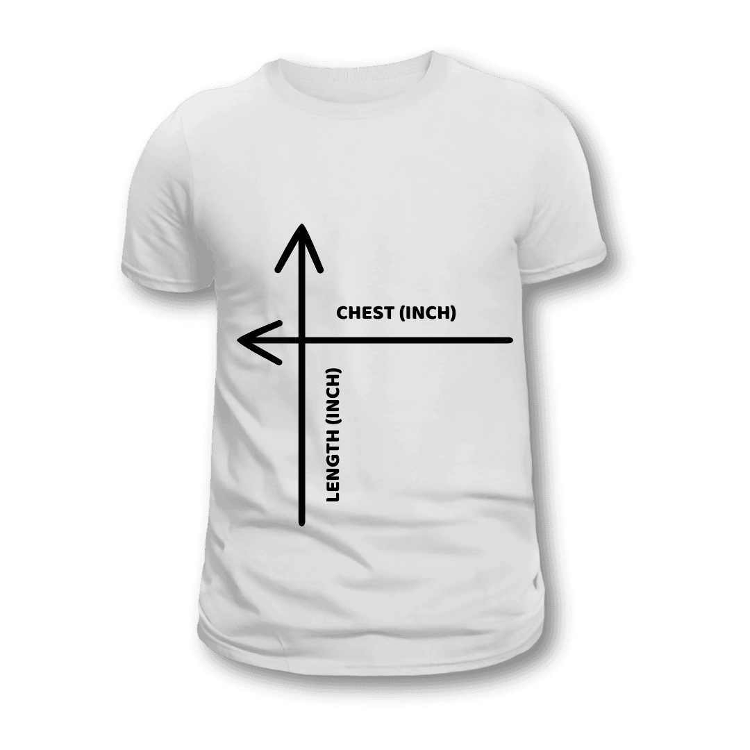 Men Size Chart Classic T Shirt